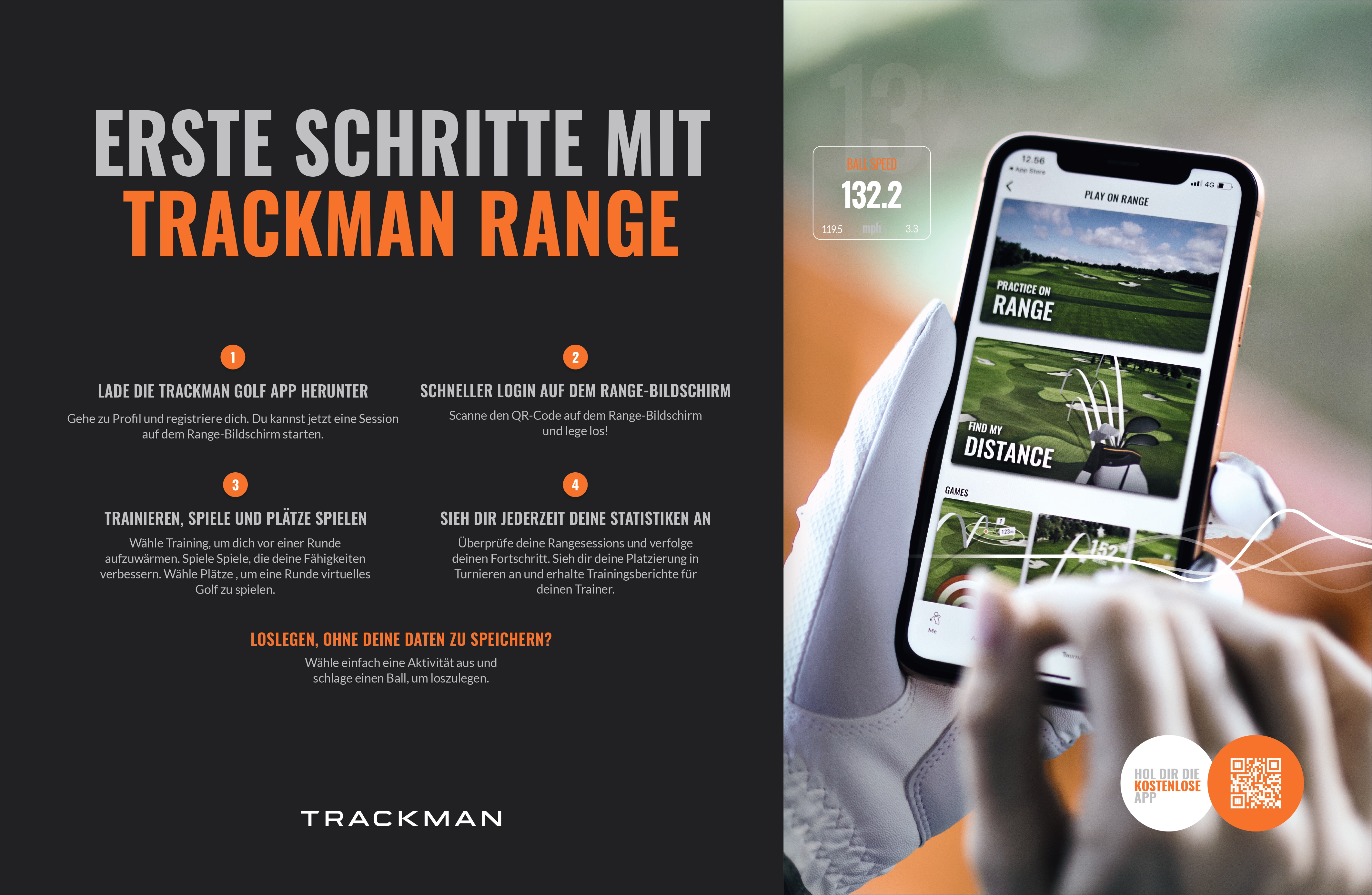 Come utilizzare Trackman Range-DE